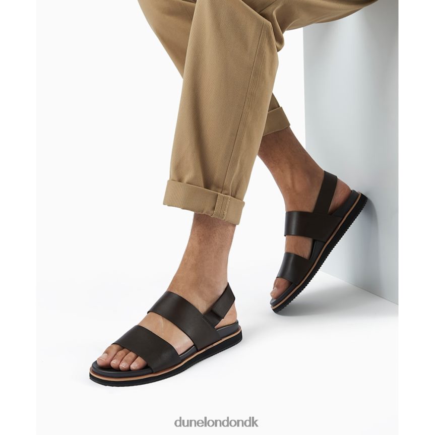 idda utilitaristiske sandaler med rem Dune London Mænd Brun NXB060813