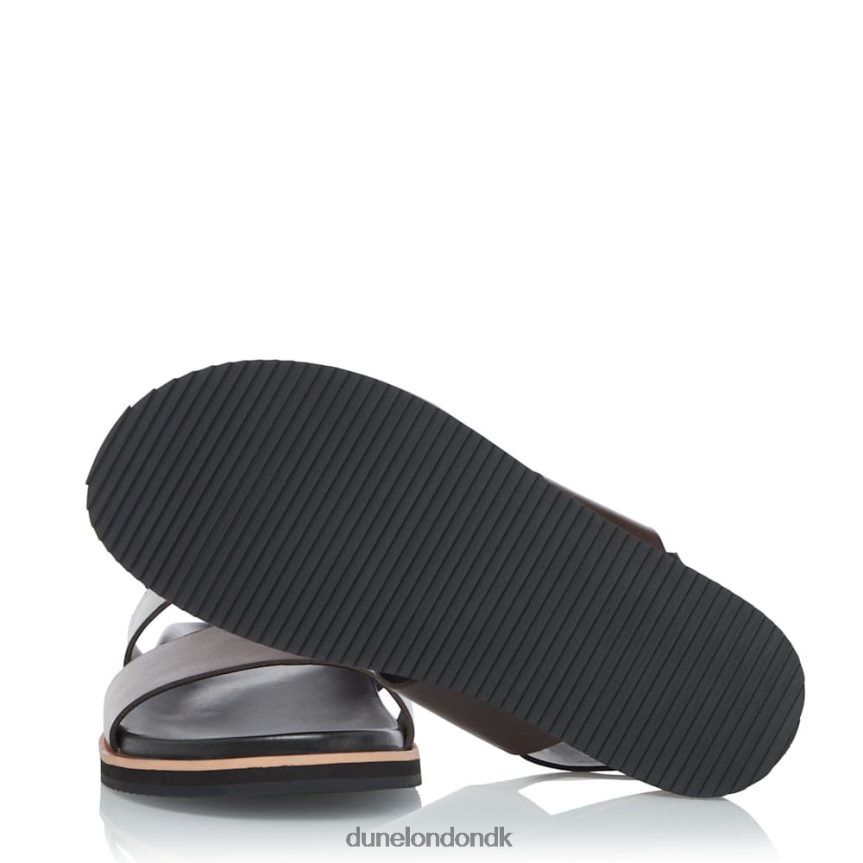 idda utilitaristiske sandaler med rem Dune London Mænd Brun NXB060813