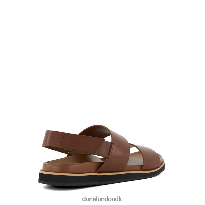 idda utilitaristiske sandaler med rem Dune London Mænd tan NXB060691