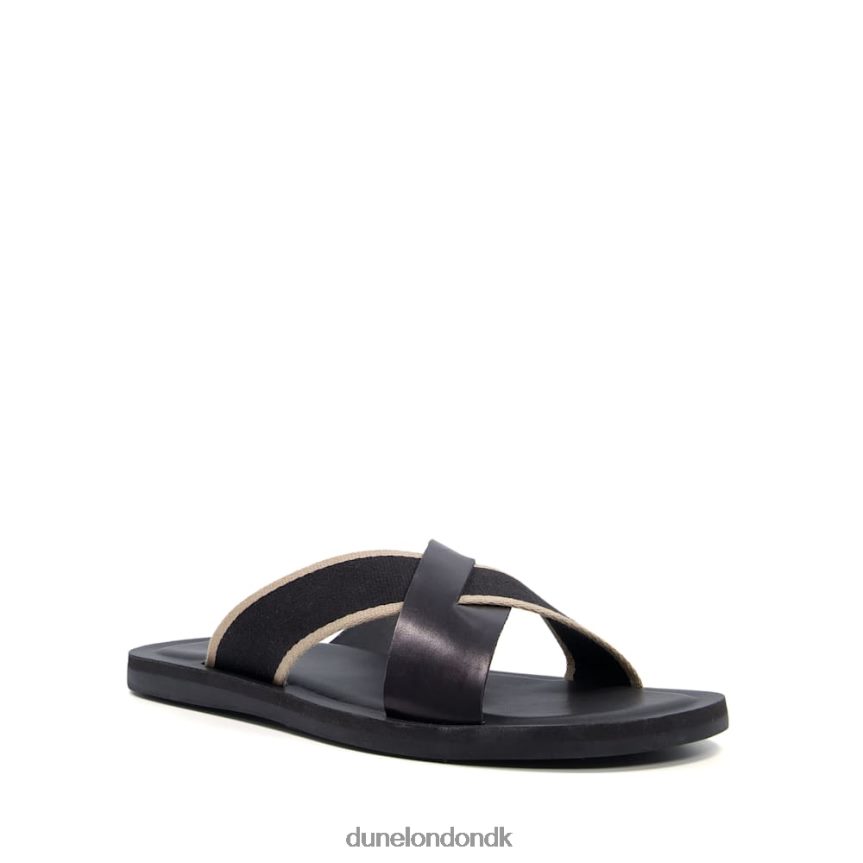 ideel skydere med krydsrem Dune London Mænd sort NXB060741