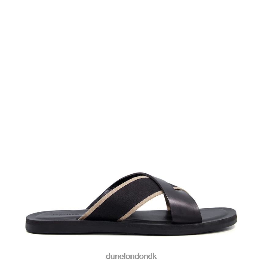 ideel skydere med krydsrem Dune London Mænd sort NXB060741