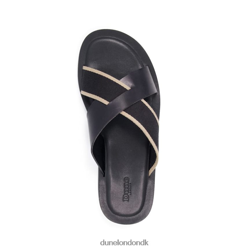 ideel skydere med krydsrem Dune London Mænd sort NXB060741