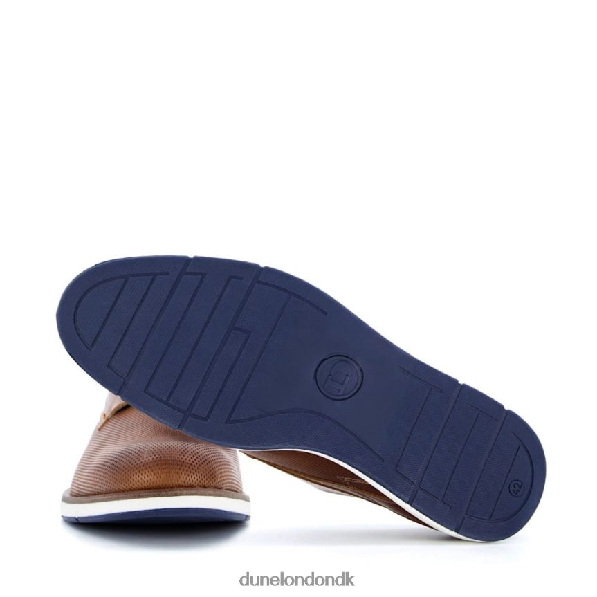 balad casual sko med huller Dune London Mænd tan NXB060829