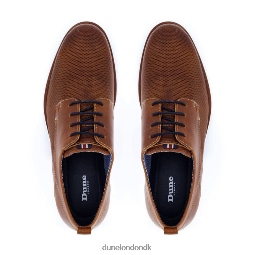 balad casual sko med huller Dune London Mænd tan NXB060829