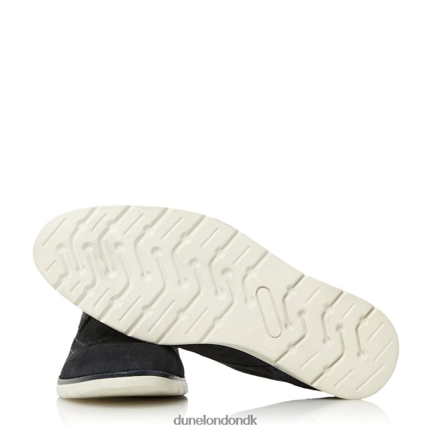 barry snørebrogue wedge Dune London Mænd flåde NXB060852