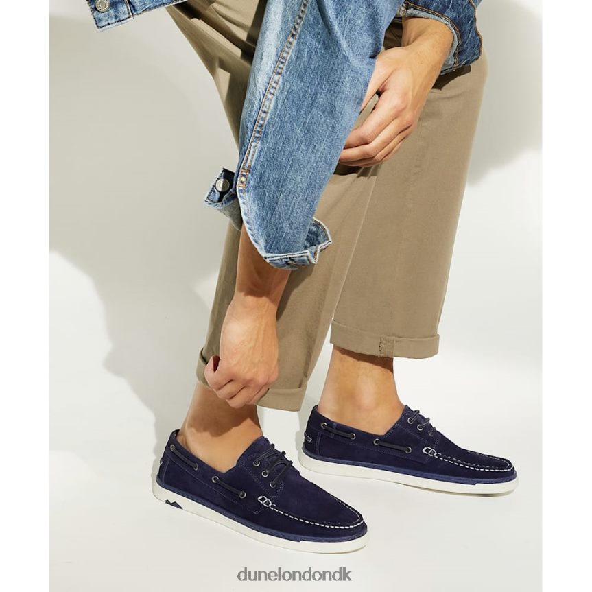 bowwen afslappede bådsko Dune London Mænd flåde NXB060716