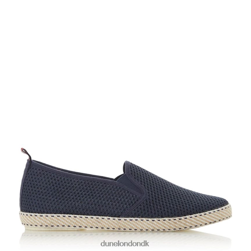 fin mesh espadrille sko Dune London Mænd flåde NXB060795