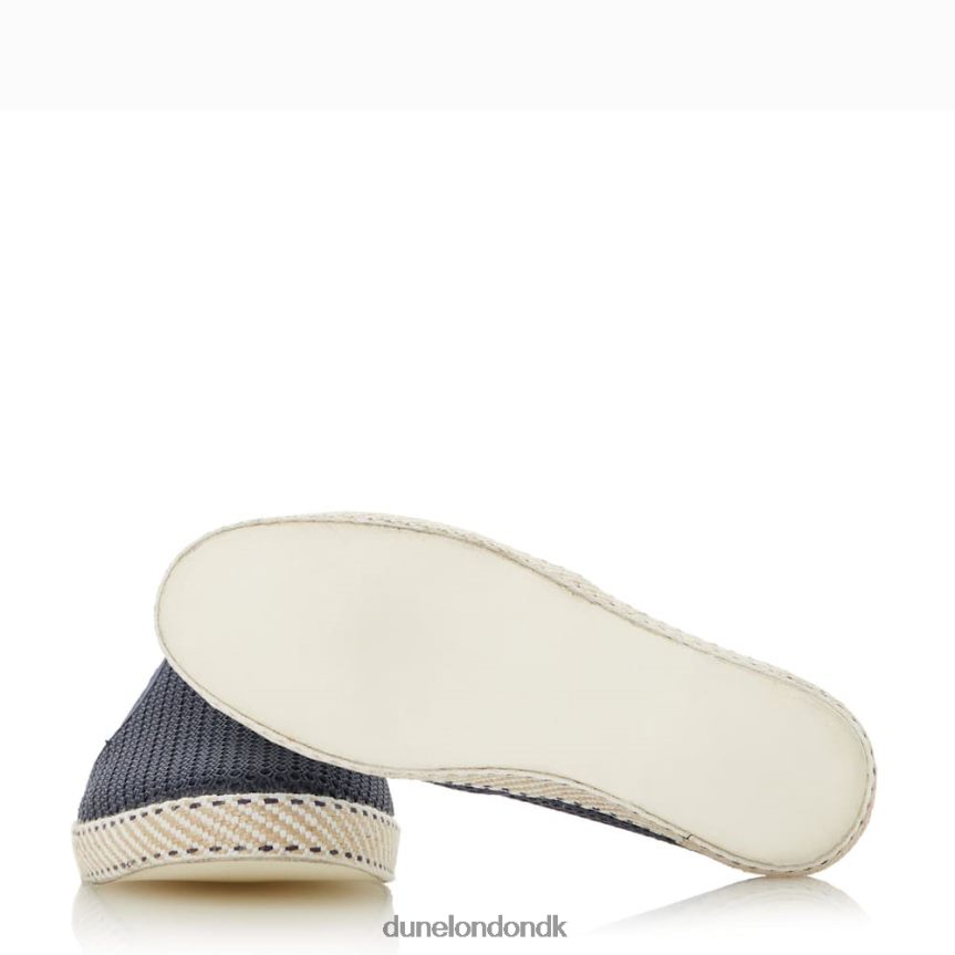fin mesh espadrille sko Dune London Mænd flåde NXB060795