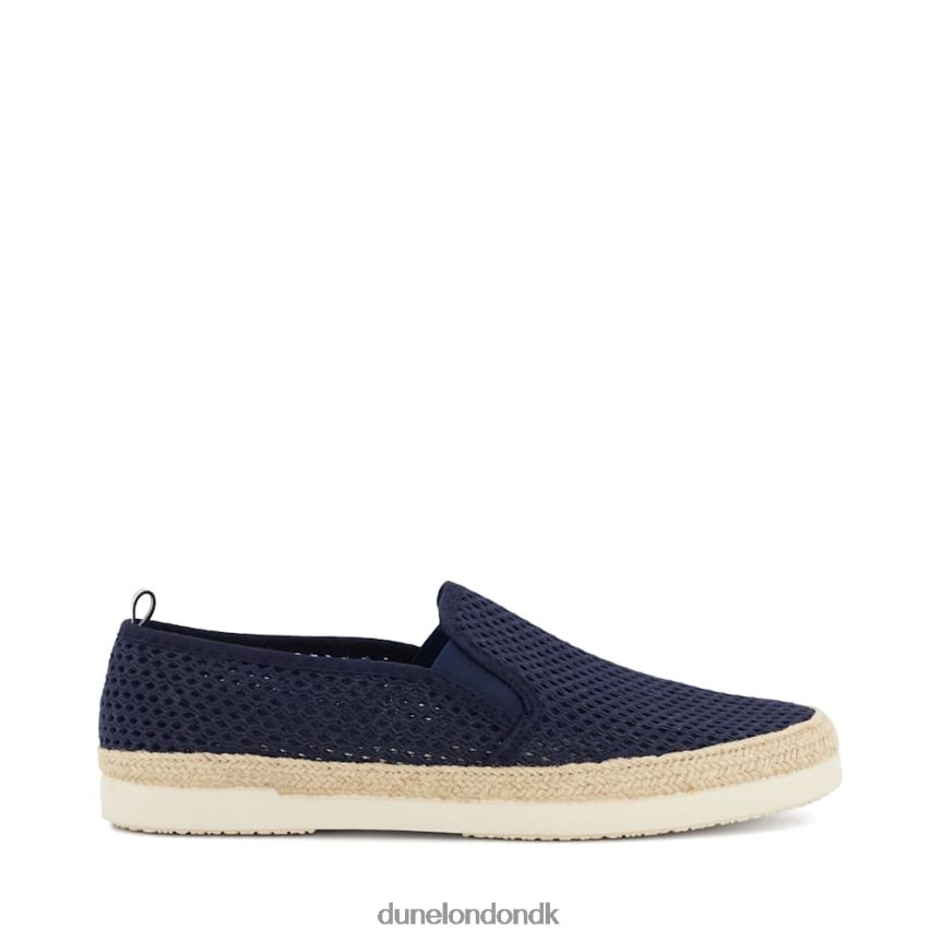 fisker perforerede casual espadriller Dune London Mænd flåde NXB060697