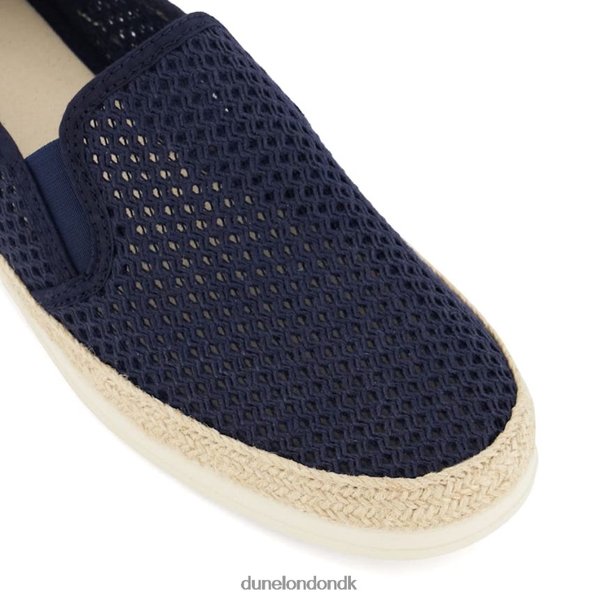fisker perforerede casual espadriller Dune London Mænd flåde NXB060697