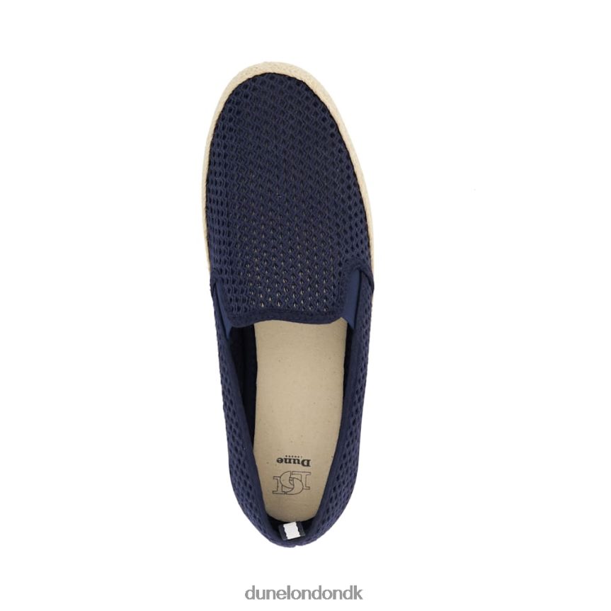 fisker perforerede casual espadriller Dune London Mænd flåde NXB060697