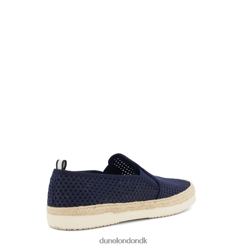 fisker perforerede casual espadriller Dune London Mænd flåde NXB060697