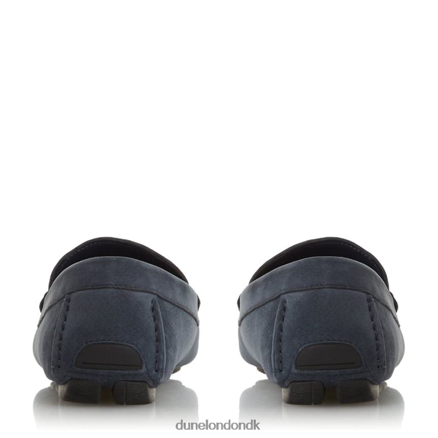 beacons moccasin loafer med firkantet tå Dune London Mænd flåde NXB060766