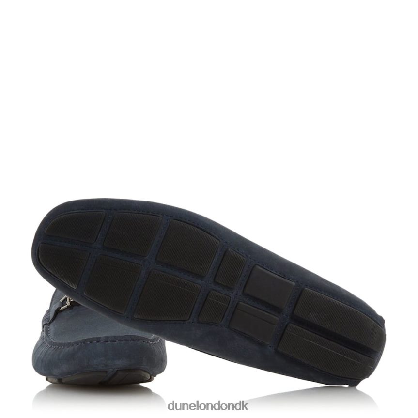 beacons moccasin loafer med firkantet tå Dune London Mænd flåde NXB060766