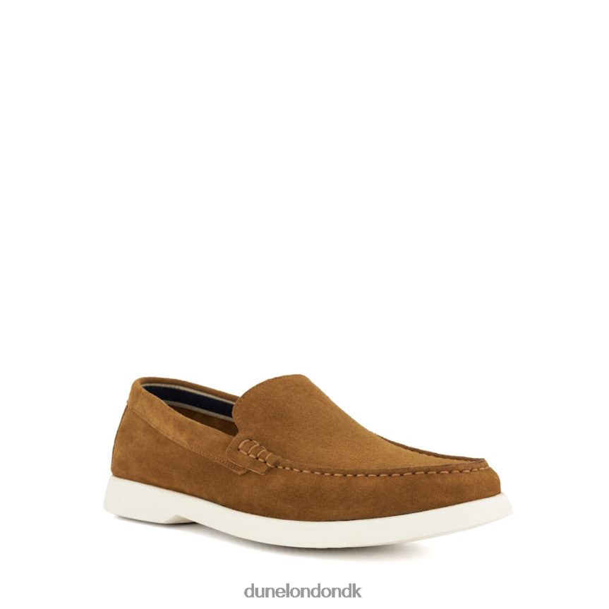 bufftonn topstitch casual loafers Dune London Mænd tan NXB060695