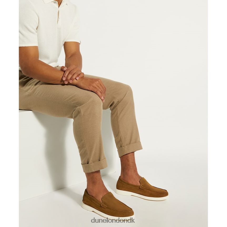 bufftonn topstitch casual loafers Dune London Mænd tan NXB060695