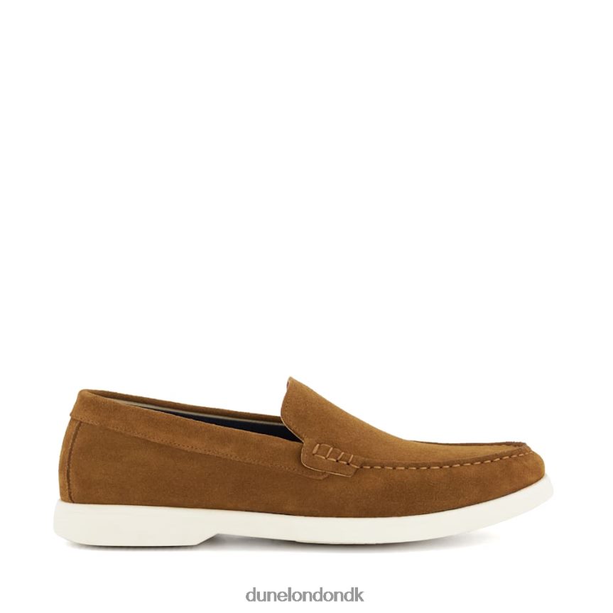 bufftonn topstitch casual loafers Dune London Mænd tan NXB060695