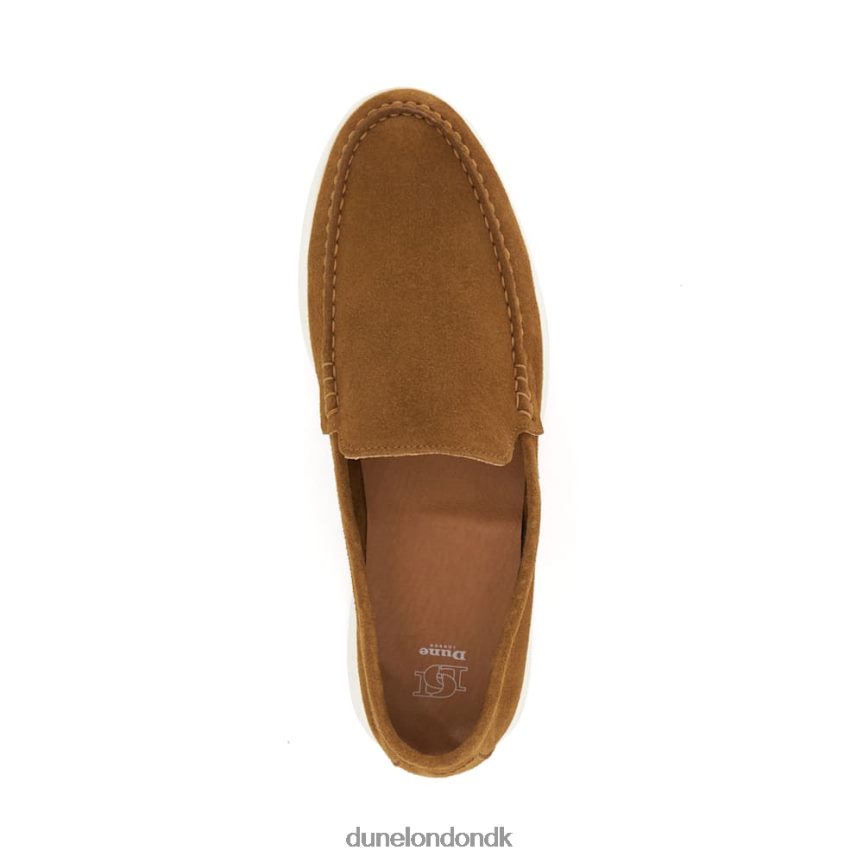 bufftonn topstitch casual loafers Dune London Mænd tan NXB060695