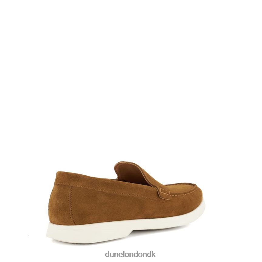 bufftonn topstitch casual loafers Dune London Mænd tan NXB060695