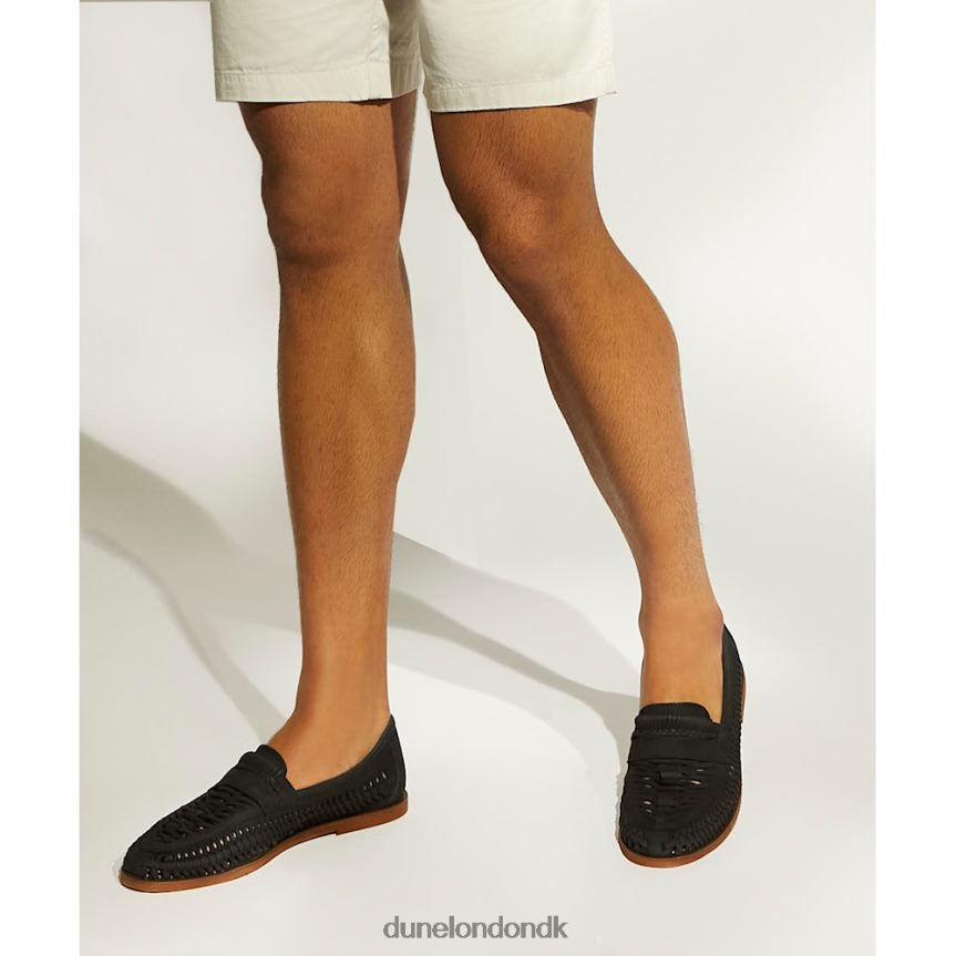 mursten afslappede vævede loafers Dune London Mænd mørk flåde NXB060710