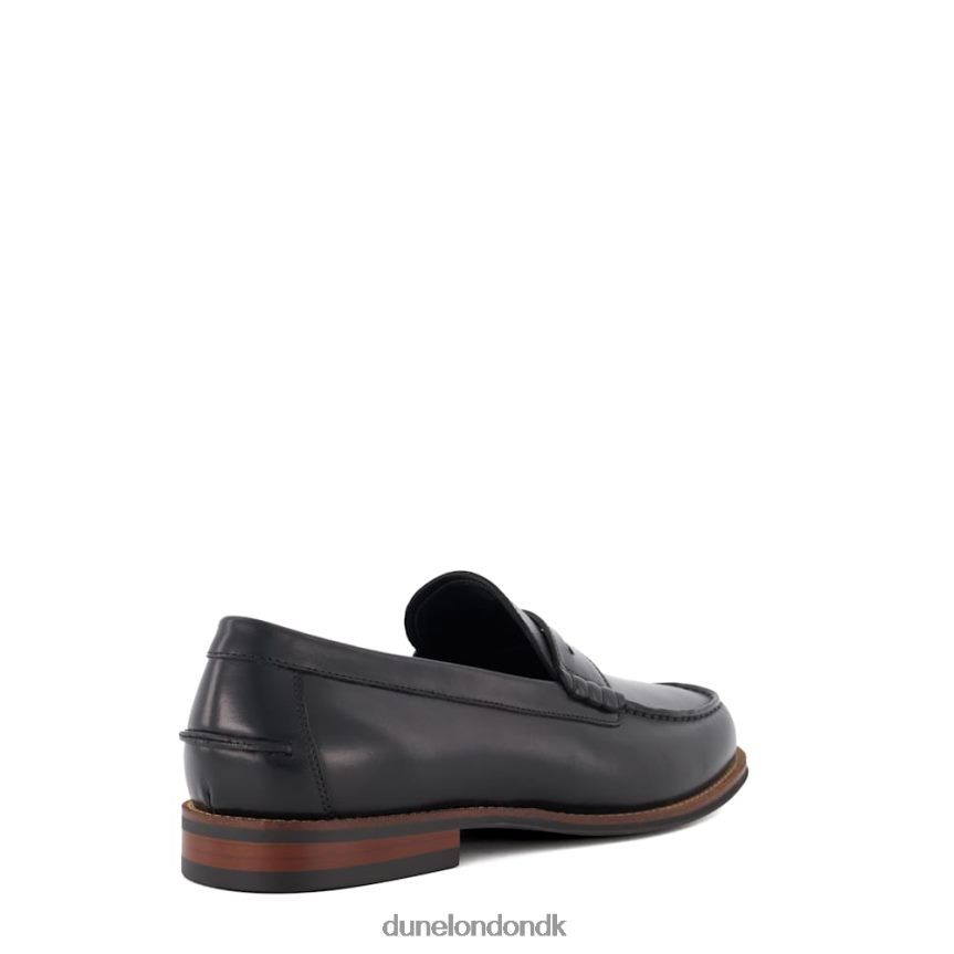 samson læder loafers med penny trim Dune London Mænd sort NXB060688
