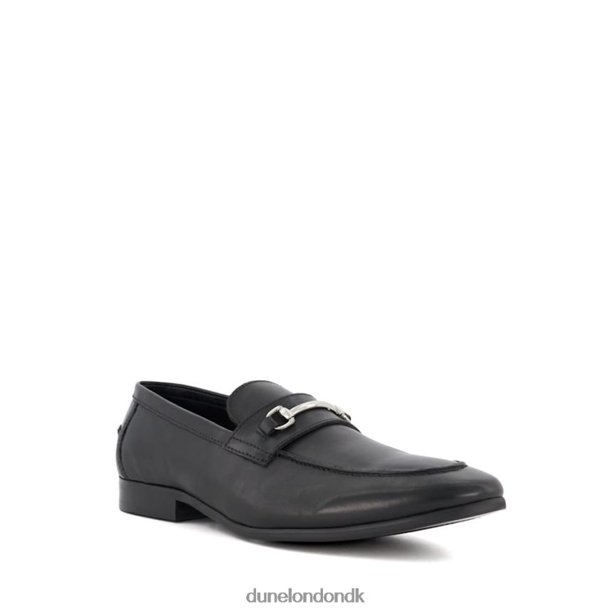 skygger loafers med snaffle-trim i læder Dune London Mænd sort NXB060757