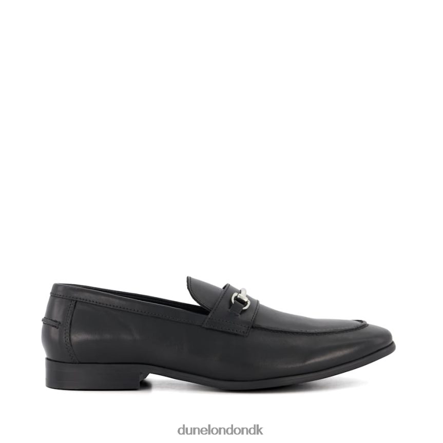 skygger loafers med snaffle-trim i læder Dune London Mænd sort NXB060757