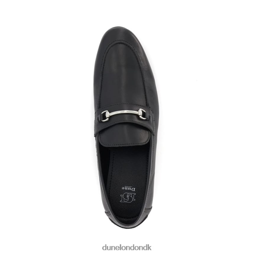 skygger loafers med snaffle-trim i læder Dune London Mænd sort NXB060757