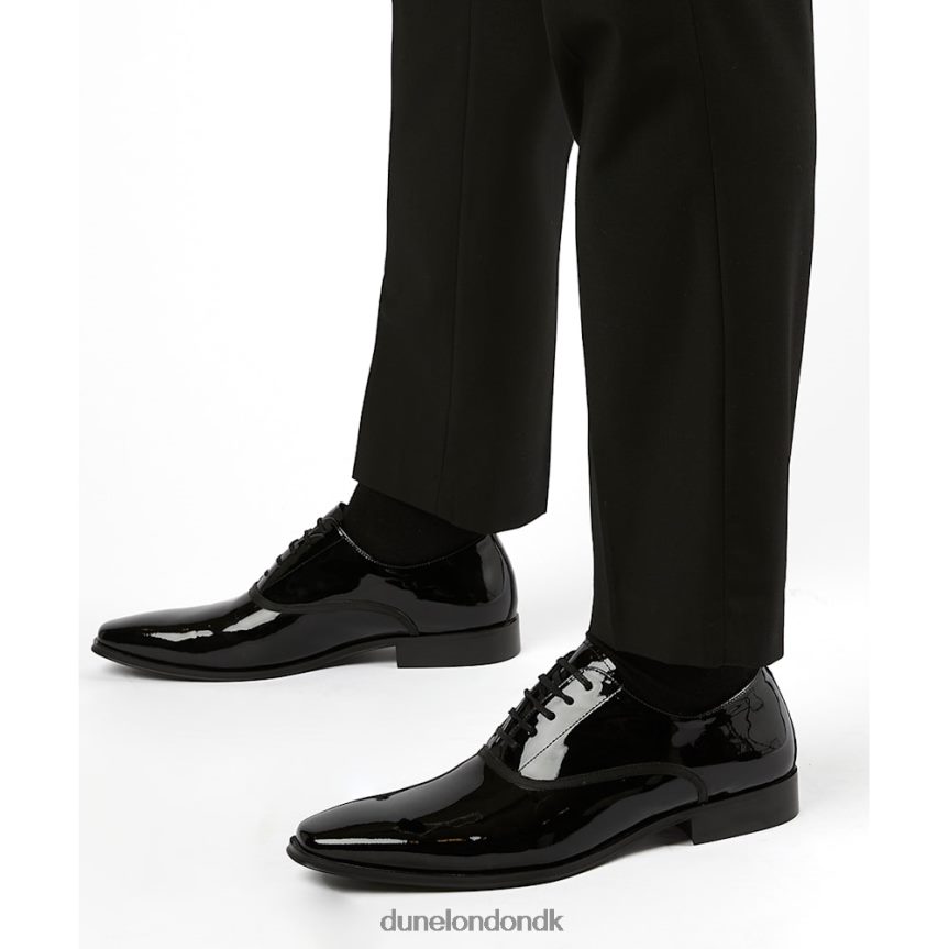 Svane smarte patent oxford sko Dune London Mænd sort NXB060753