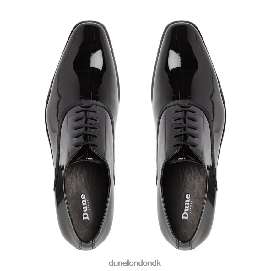 Svane smarte patent oxford sko Dune London Mænd sort NXB060753