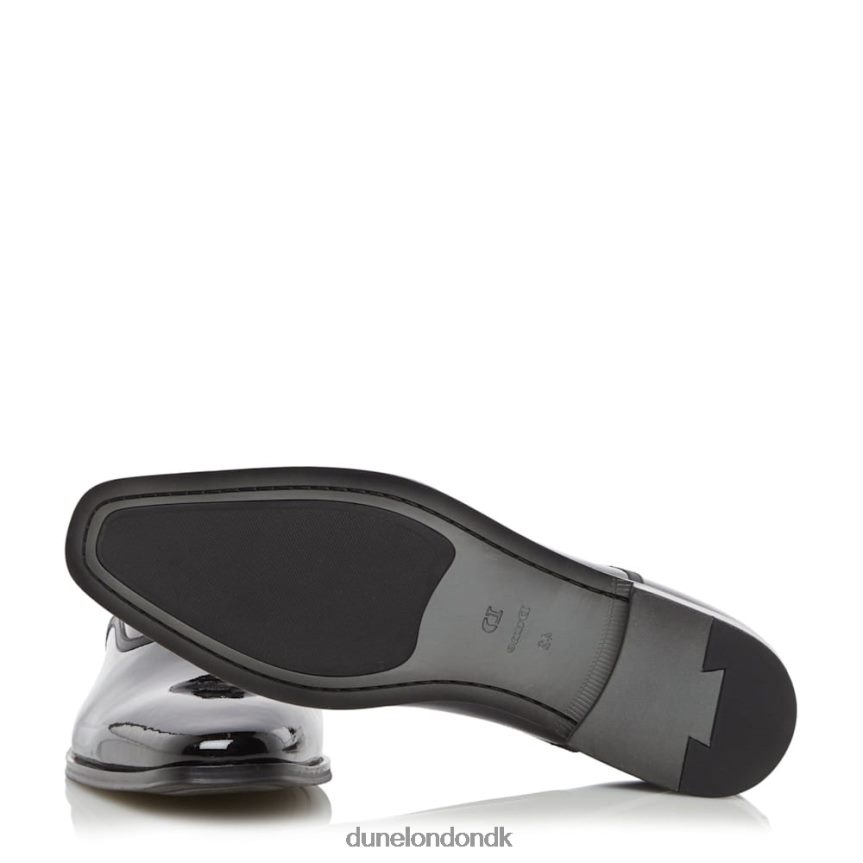 Svane smarte patent oxford sko Dune London Mænd sort NXB060753