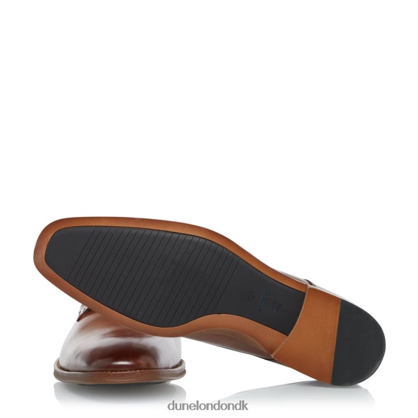 gråspurve smarte læder gibson sko Dune London Mænd tan NXB060855