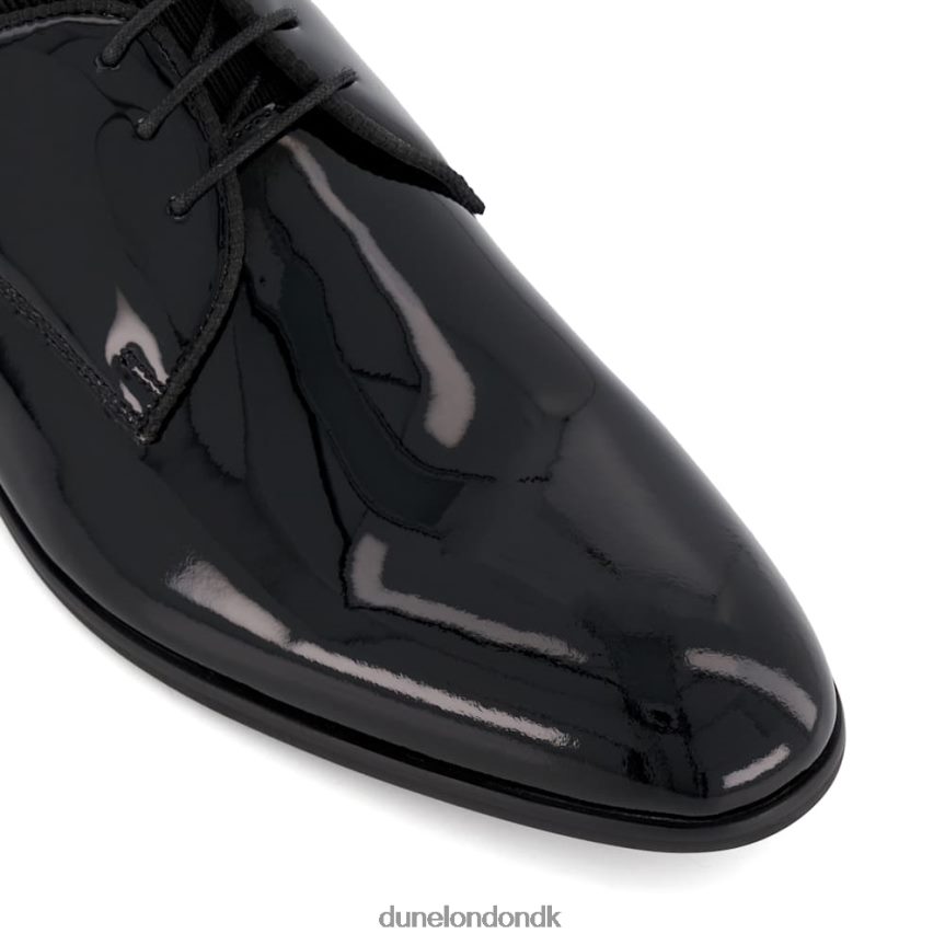 stewart snøresko i læder Dune London Mænd sort NXB060687