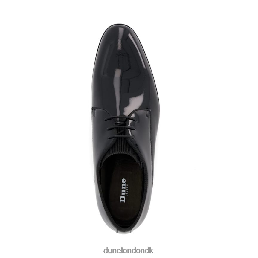 stewart snøresko i læder Dune London Mænd sort NXB060687