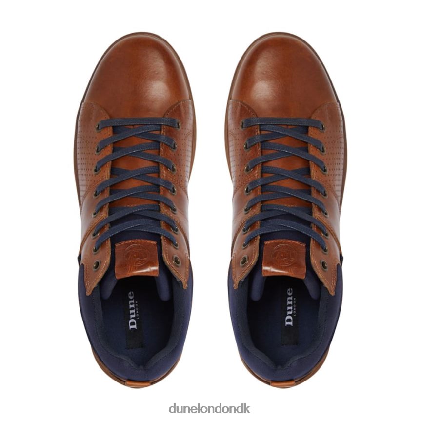 indsatser høje sneakers Dune London Mænd tan NXB060890