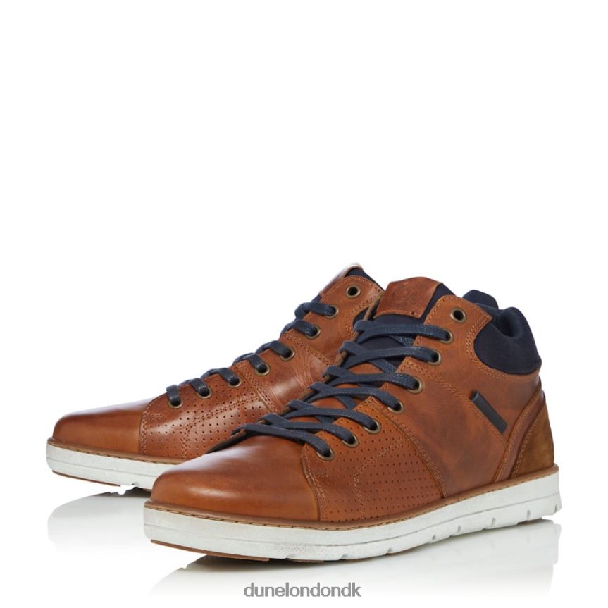 indsatser høje sneakers Dune London Mænd tan NXB060890