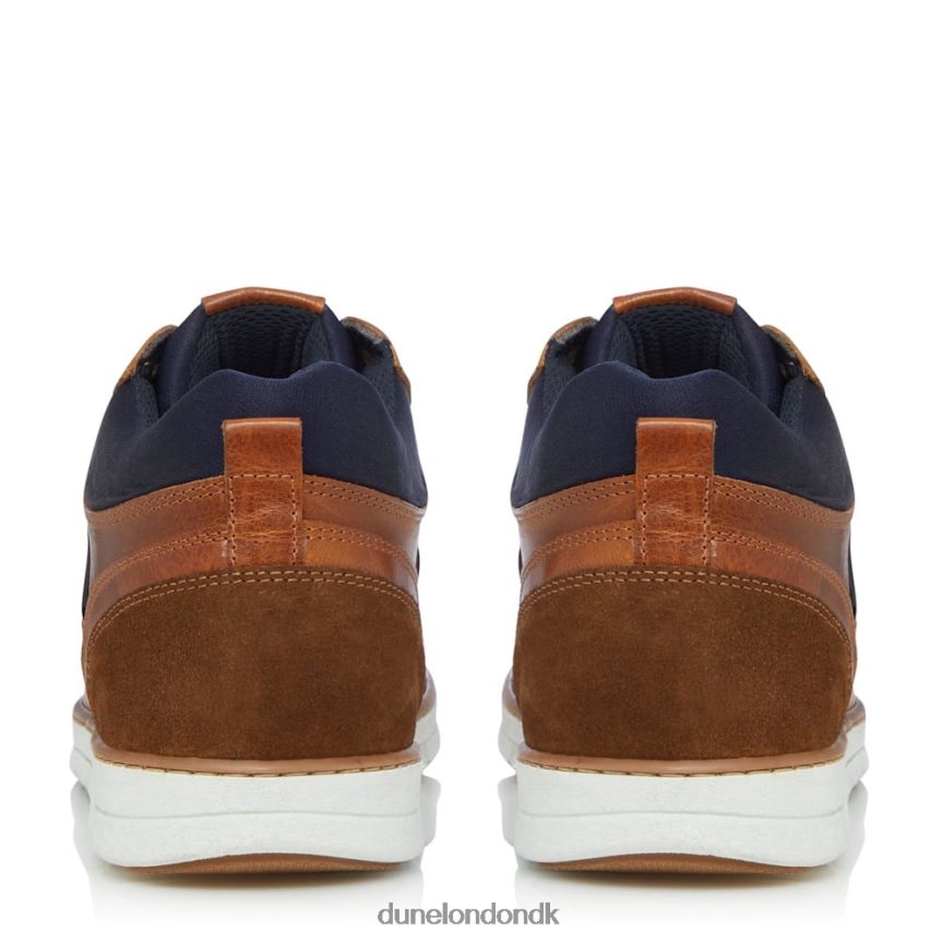 indsatser høje sneakers Dune London Mænd tan NXB060890