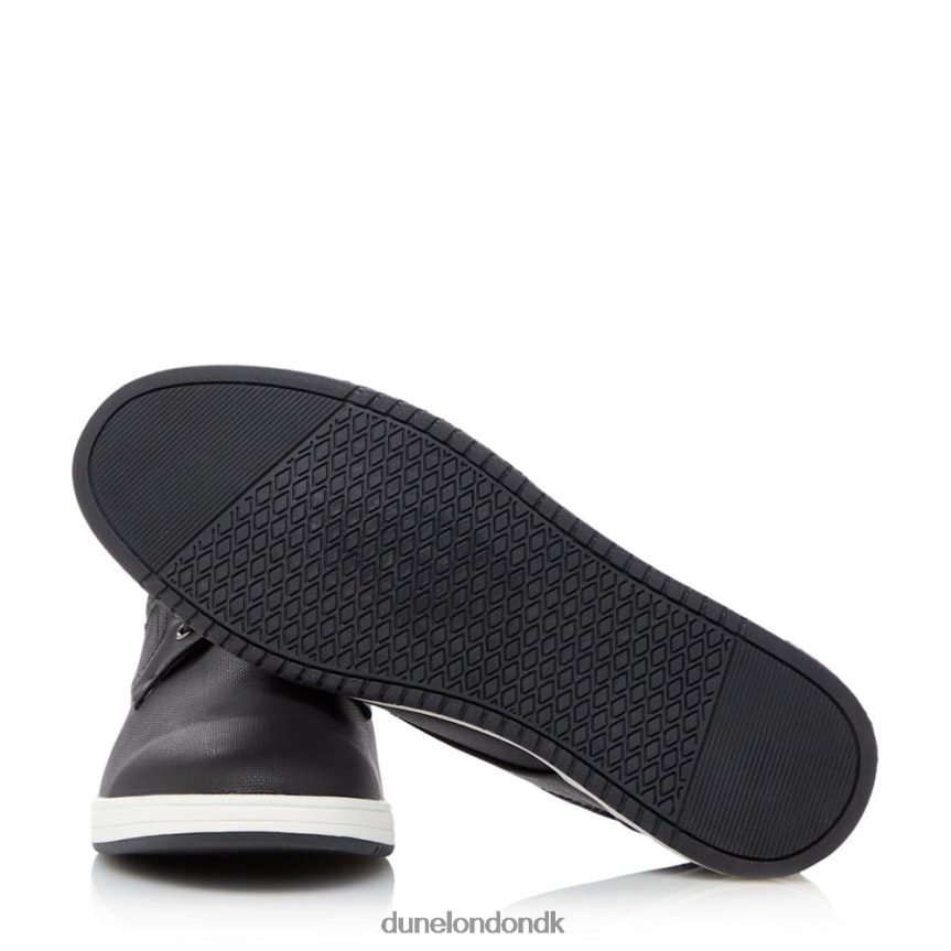 rejse teksturerede snøresko Dune London Mænd sort NXB060754