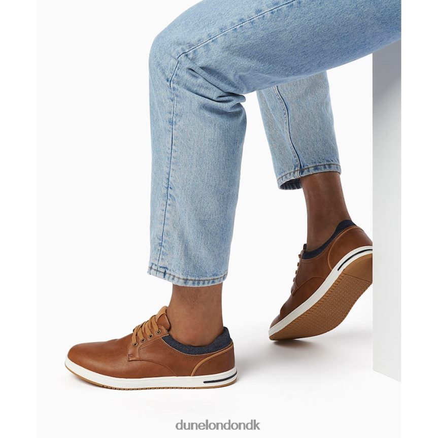 rejse teksturerede snøresko Dune London Mænd tan NXB060747