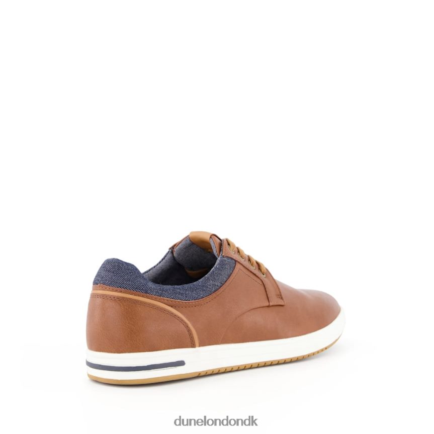 rejse teksturerede snøresko Dune London Mænd tan NXB060747
