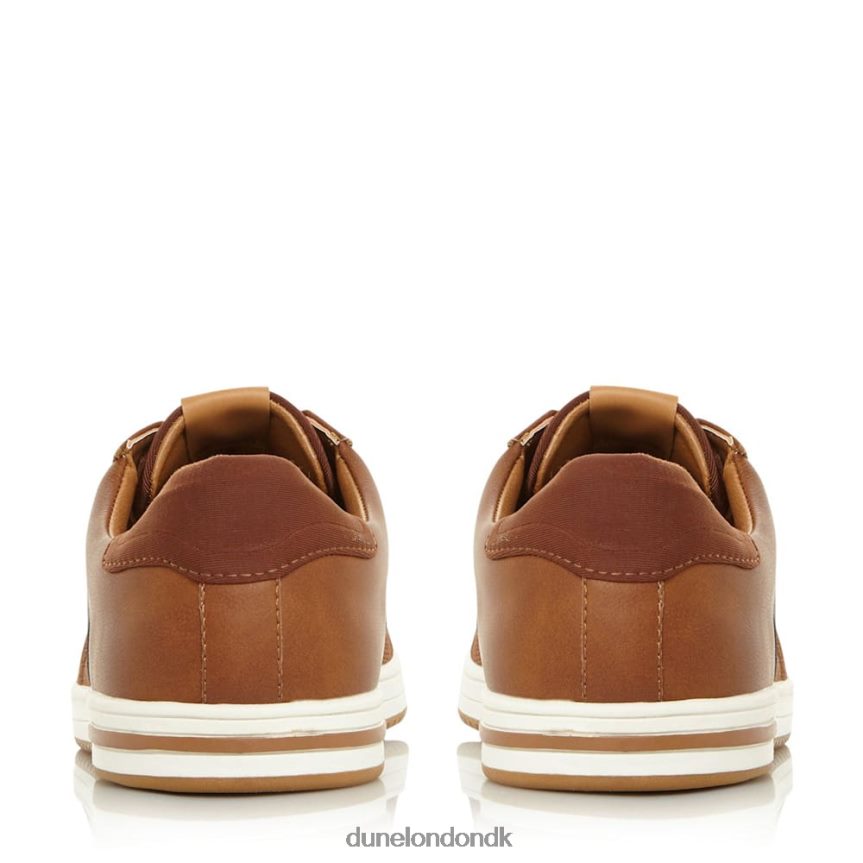 rigtigt stribe panel trænere Dune London Mænd tan NXB060762