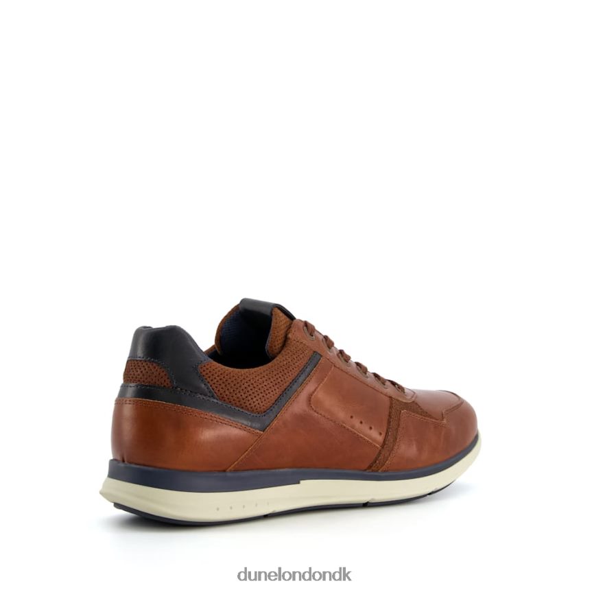 timian snekkesko med bred pasform Dune London Mænd tan NXB060888