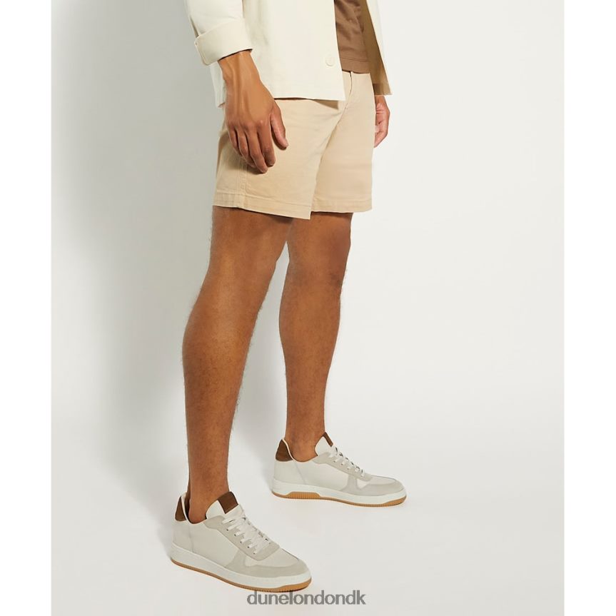 timon ruskindssko med snøre Dune London Mænd off white NXB060770