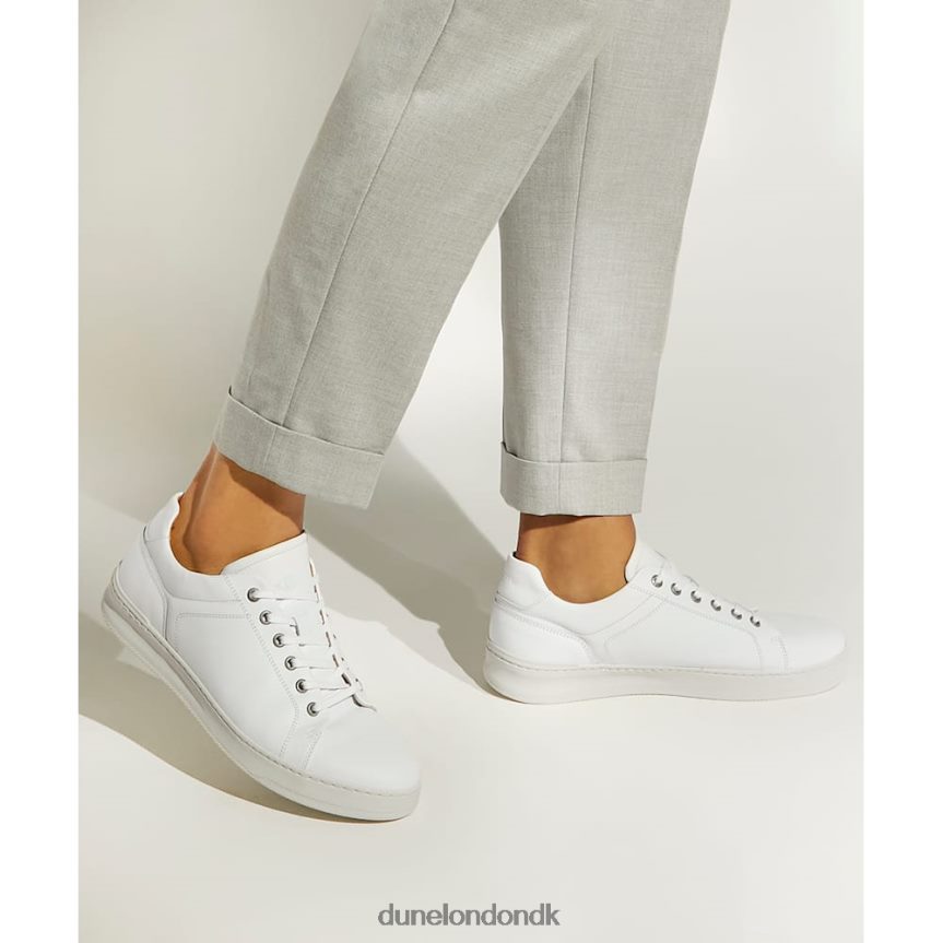 toledo snøresko i læder Dune London Mænd hvid NXB060680