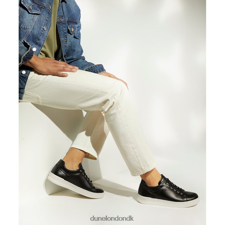 toledo snøresko i læder Dune London Mænd sort NXB060819