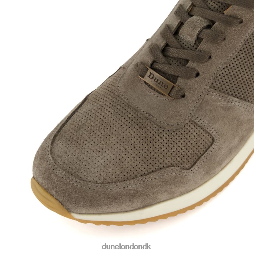 trilogi løbetræner med snørebånd Dune London Mænd grå NXB060722