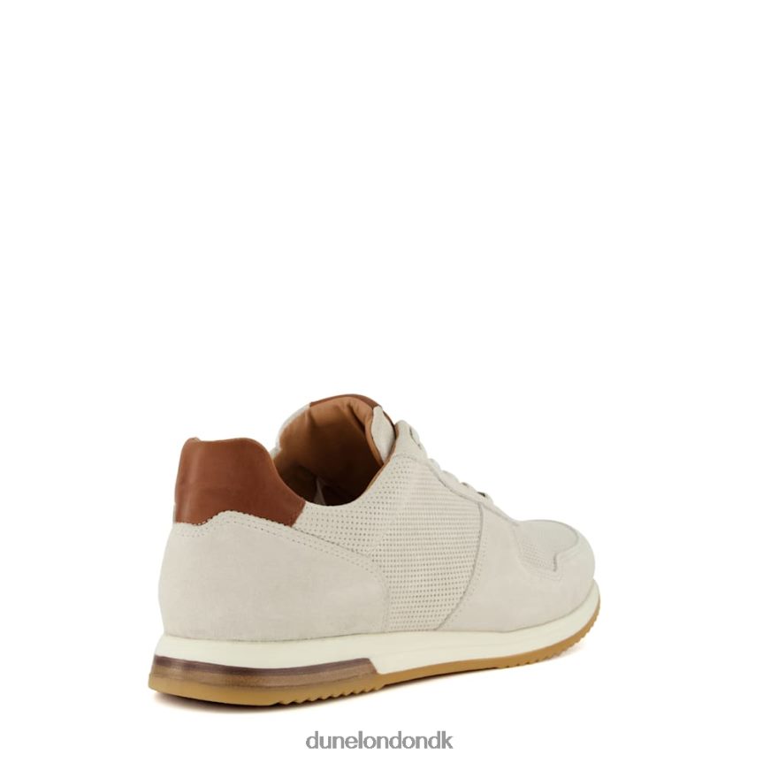 trilogi løbetræner med snørebånd Dune London Mænd off white NXB060718
