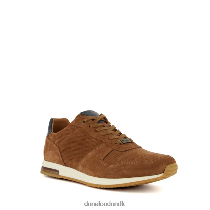 trilogi løbetræner med snørebånd Dune London Mænd tan NXB060721