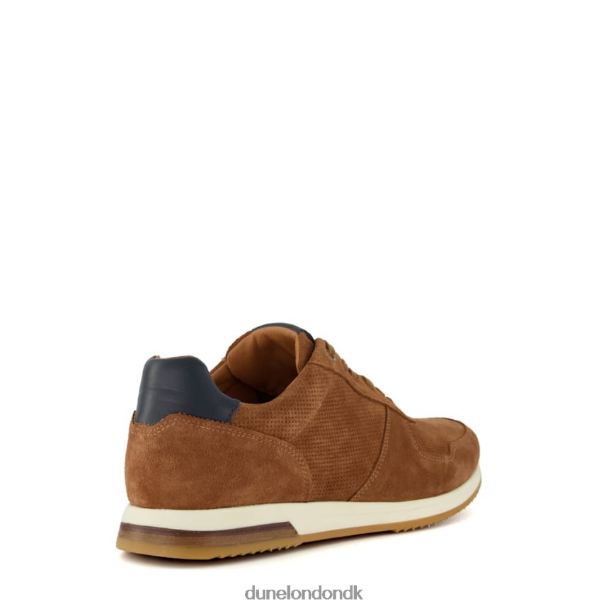 trilogi løbetræner med snørebånd Dune London Mænd tan NXB060721