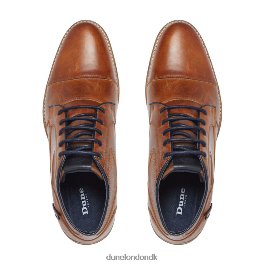 carls ankelstøvler med snøre Dune London Mænd tan NXB060870